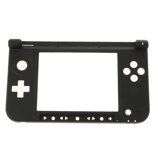 for Nintendo 3DS XL - Black Mid Hinge Frame Housing Shell Part | FPC