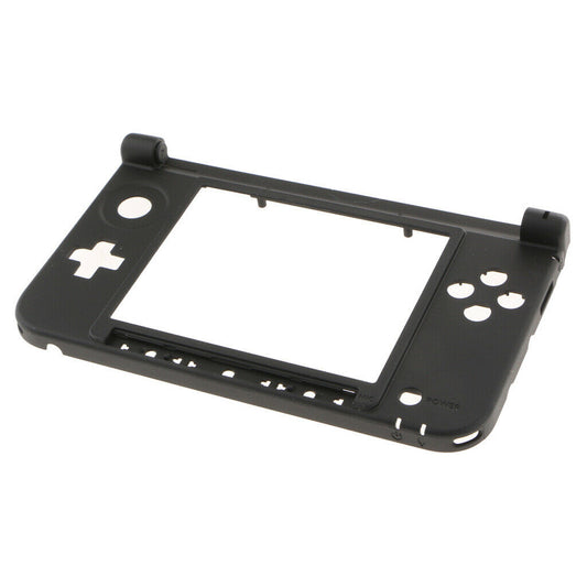 for Nintendo 3DS XL - Black Mid Hinge Frame Housing Shell Part | FPC