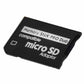 for Sony PSP 1003 2003 3003 - Micro SD to MS Pro Duo Memory Stick Adapter | FPC