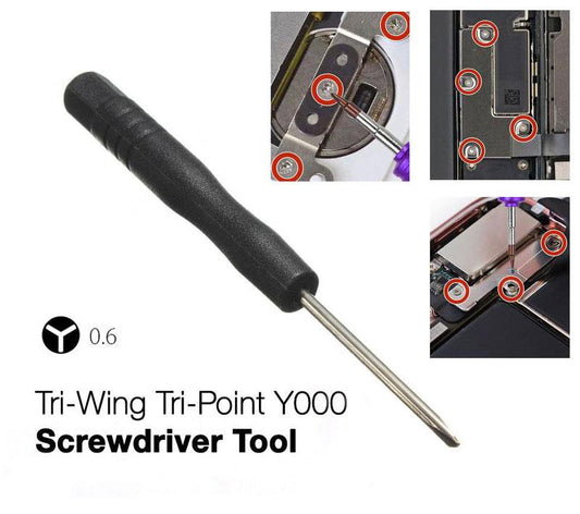 Small 0.6 Triwing Tri Point Screwdriver Tool Y000 for iPhone 13 12 11 XS XR X 8