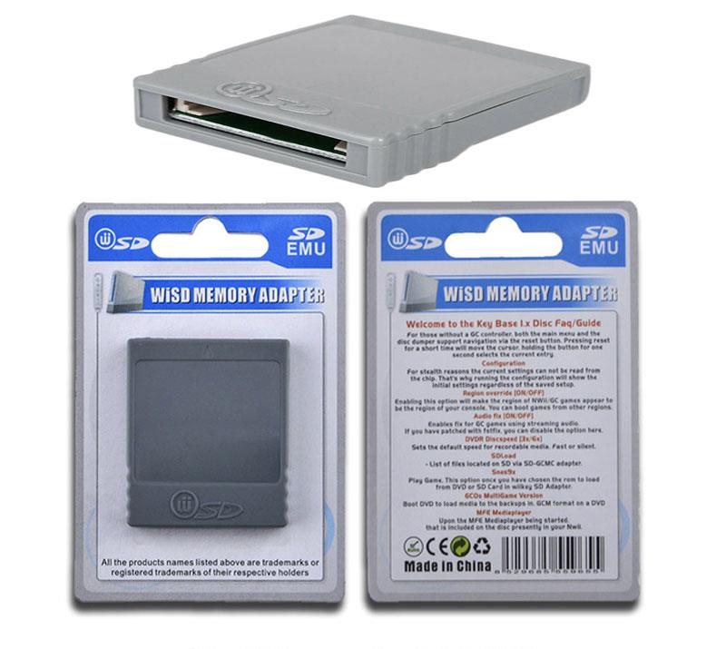 for Nintendo Wii & Gamecube - WiiSD SD Memory Card Adapter for Homebrew | FPC