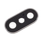 for iPhone X - Silver Replacement Sapphire Glass Camera Lens & Housing |FPC